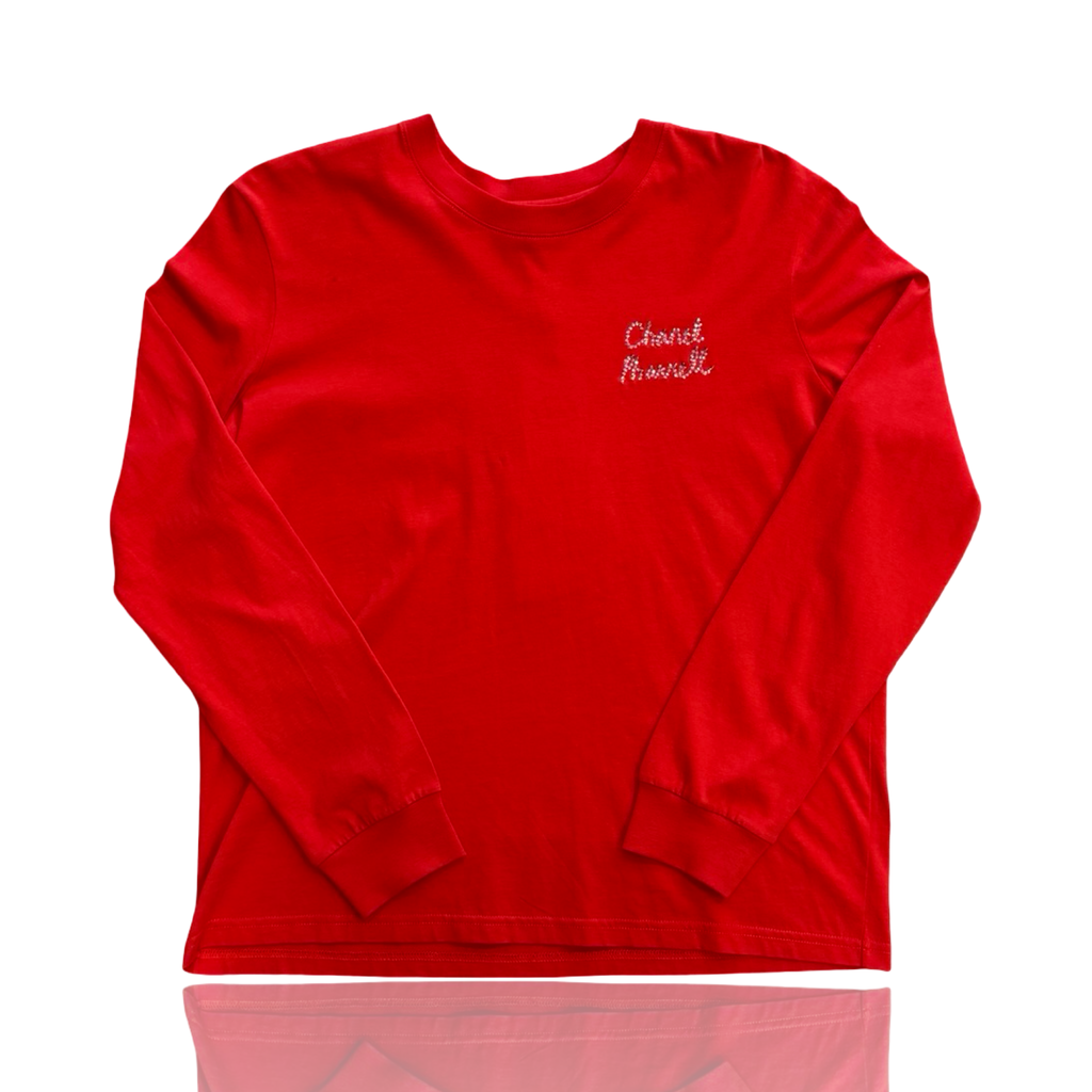 Chanel Pharrell Wish List Longsleeve Red