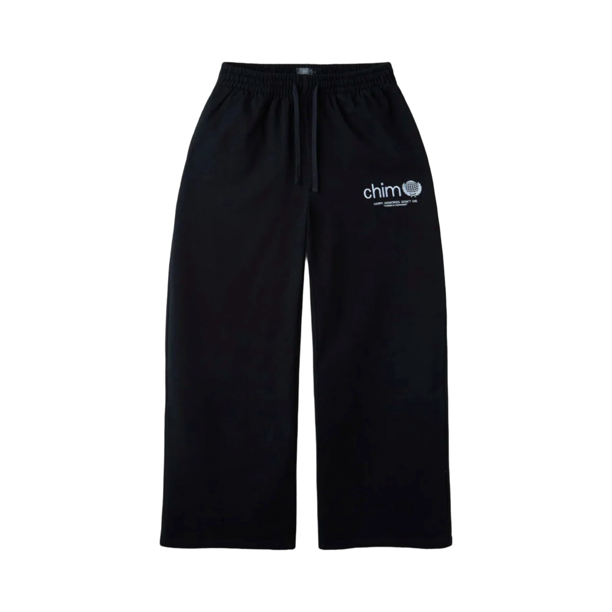 Happy Memories Don't Die Chim World Sweatpants Black