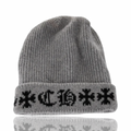 Chrome Hearts Big Daddy Cashmere Beanie Grey/Black