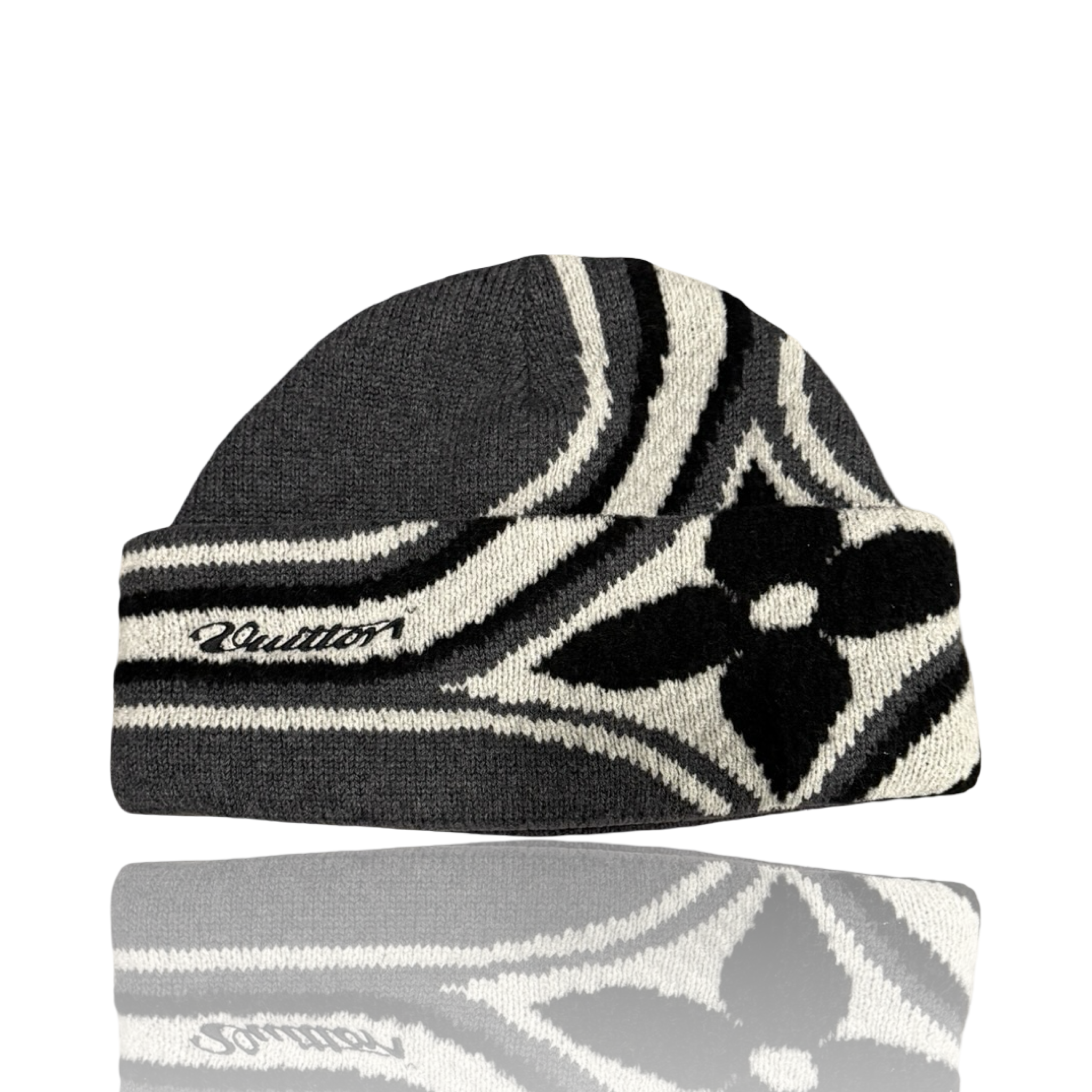 Louis  Vuitton Crush Graphic Flower Beanie