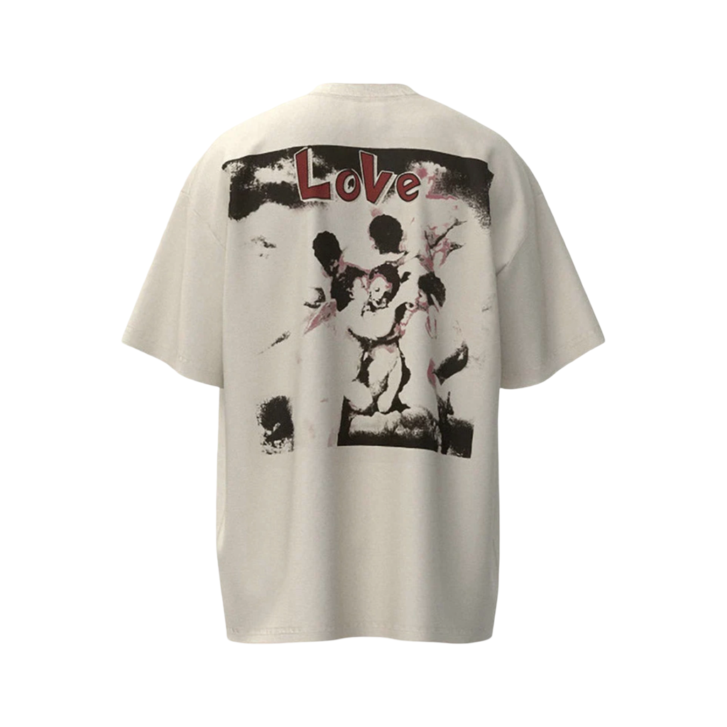 Saint Michael Love White T-Shirt