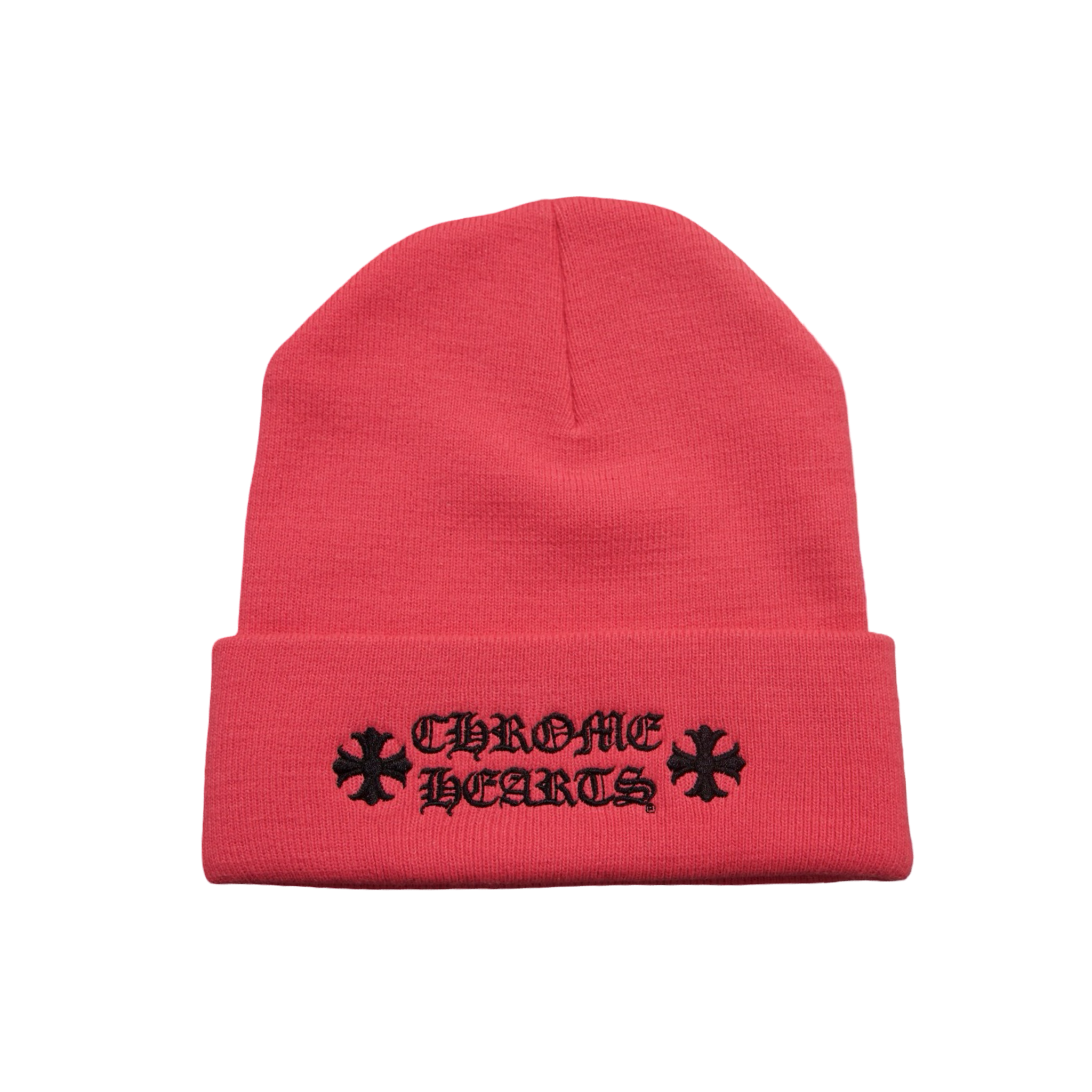 Chrome Hearts Pink/Black Watch Cap Beanie
