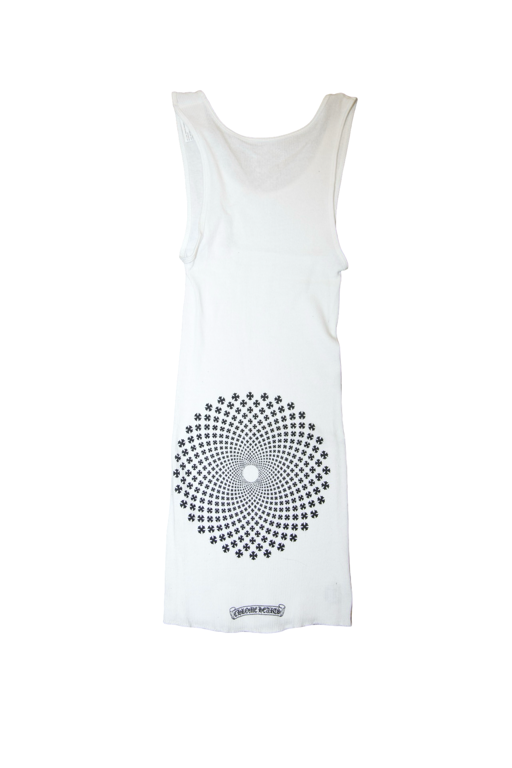 Chrome Hearts Spiral Cross Tank Top White