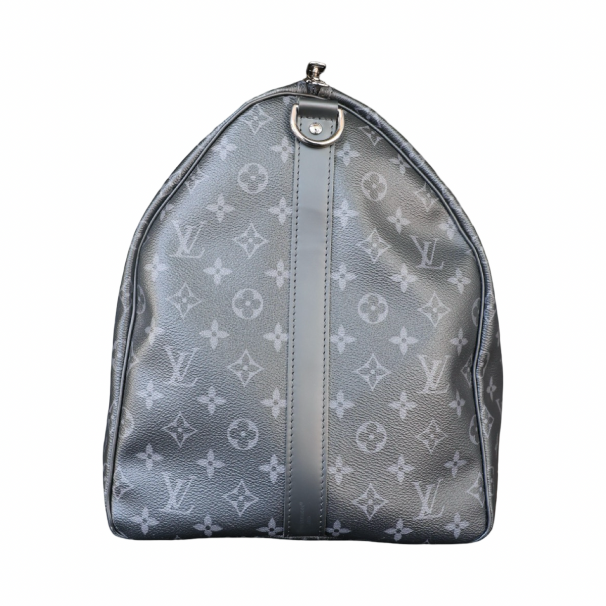 Louis Vuitton Keepall Bandouilere 55 Monogram Eclipse Duffle Black