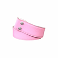 Chrome Hearts Pink Patent Leather Belt Strap