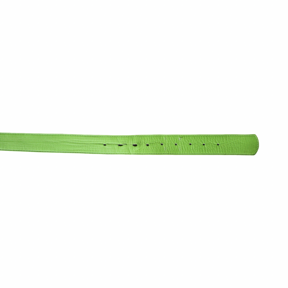 Chrome Hearts Leather Green Belt Strap