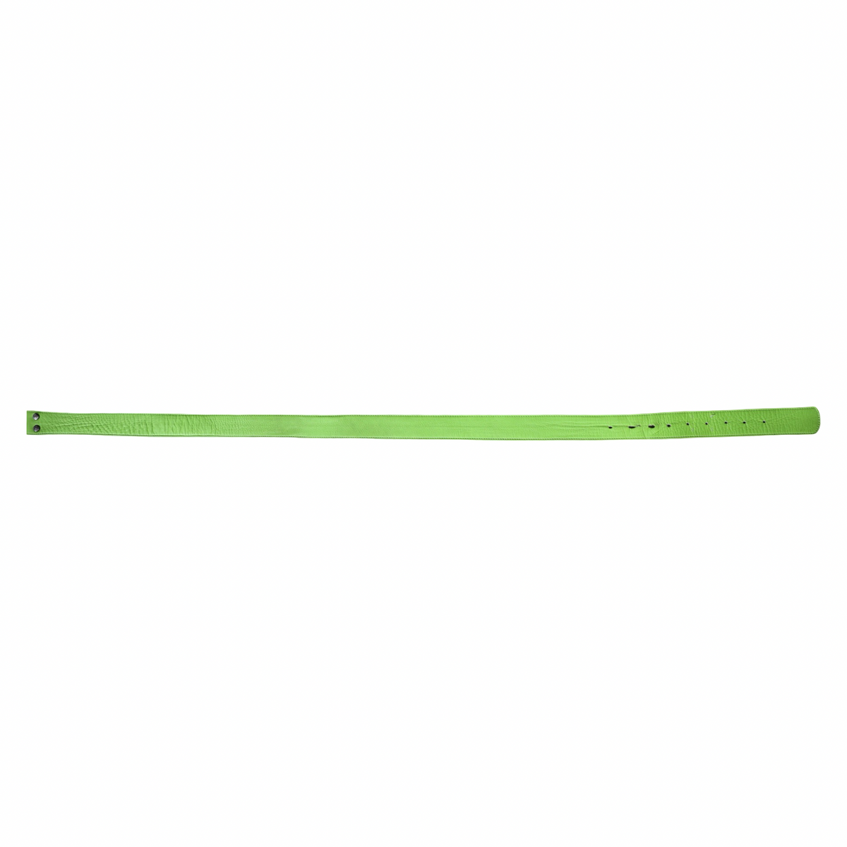 Chrome Hearts Leather Green Belt Strap