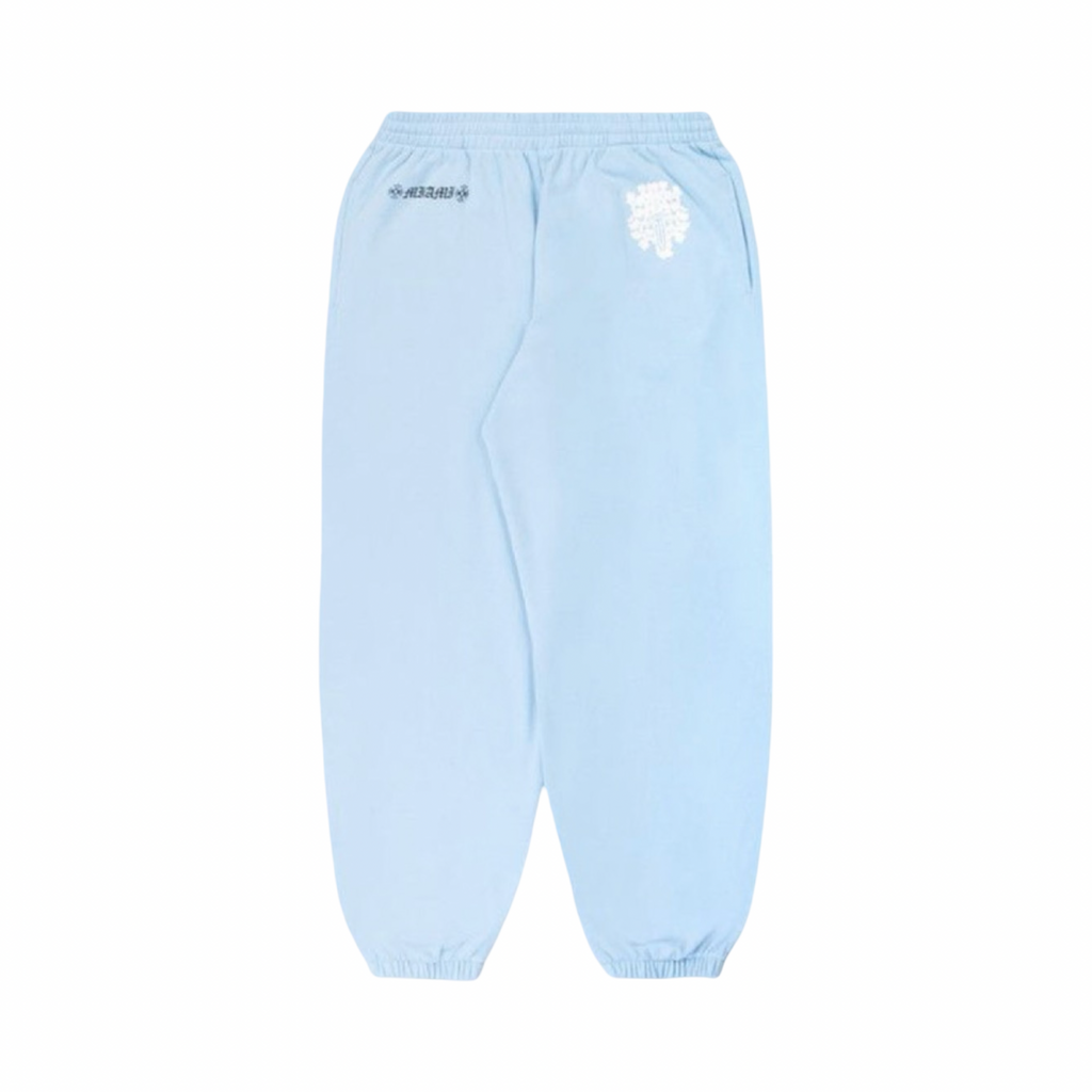 Chrome Hearts Art Basel Dagger Sweatpants Baby Blue