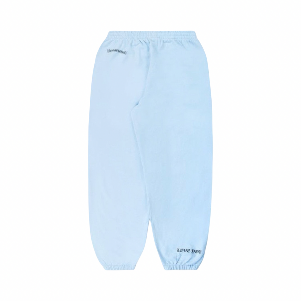 Chrome Hearts Art Basel Dagger Sweatpants Baby Blue