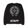 Chrome Hearts Staff Exclusive Longsleeve Black & Silver