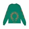 Chrome Hearts Multi Cross Horseshoe Longsleeve Green