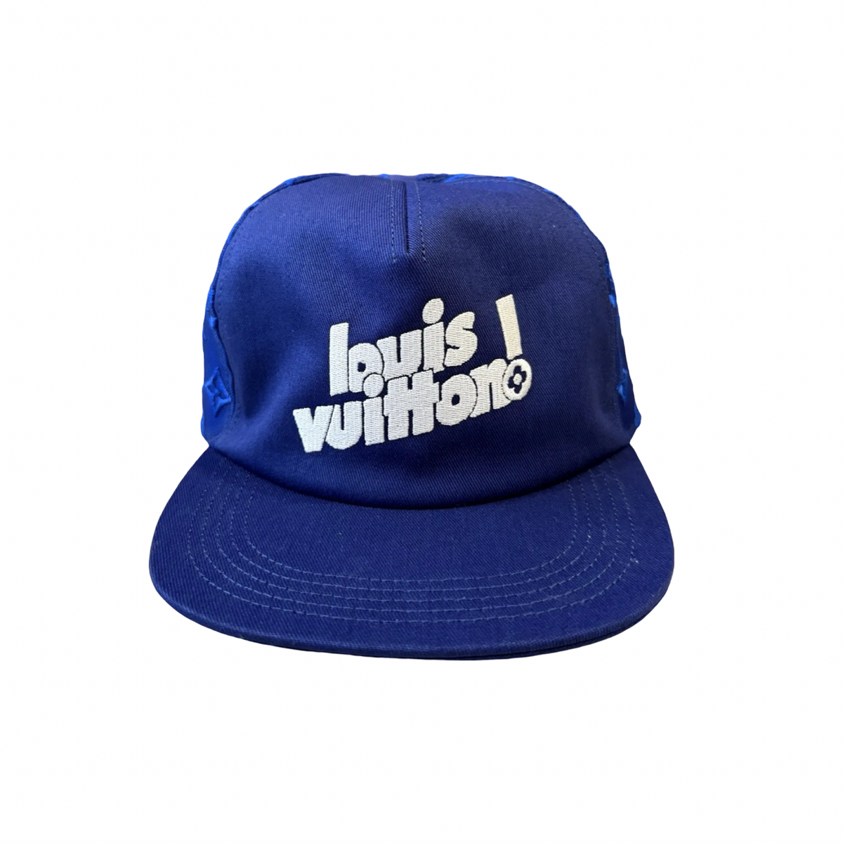 Louis Vuitton Soho Exclusive Mesh Hat Blue/White