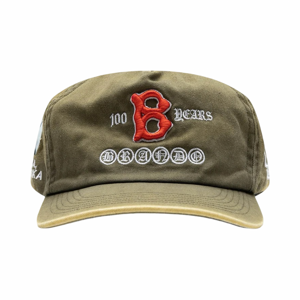 Paly Hollywood 100 Years Marlon 100 Years Brando Hat Aged Green