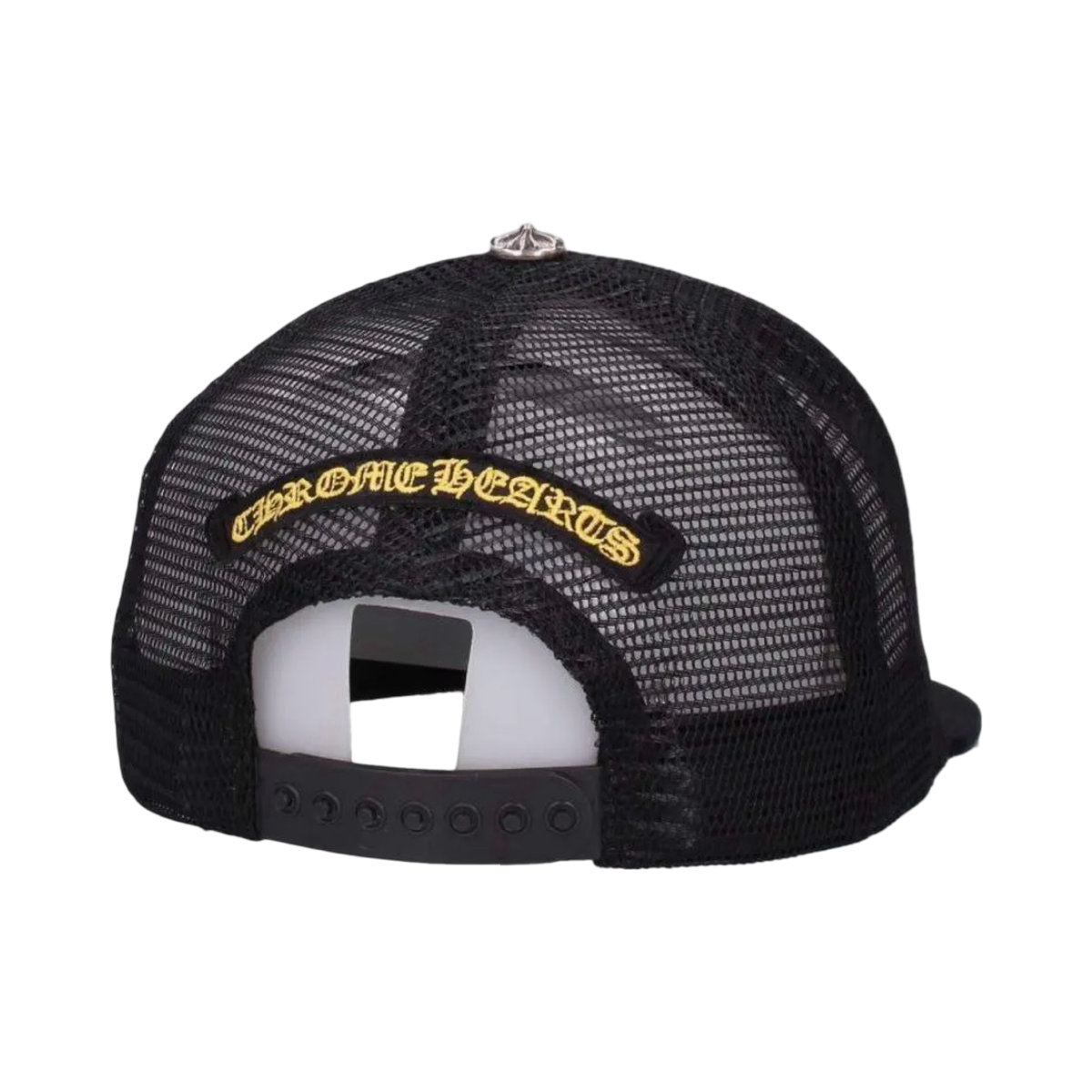 Chrome Hearts Plus Cross Seal Stamp Trucker Black