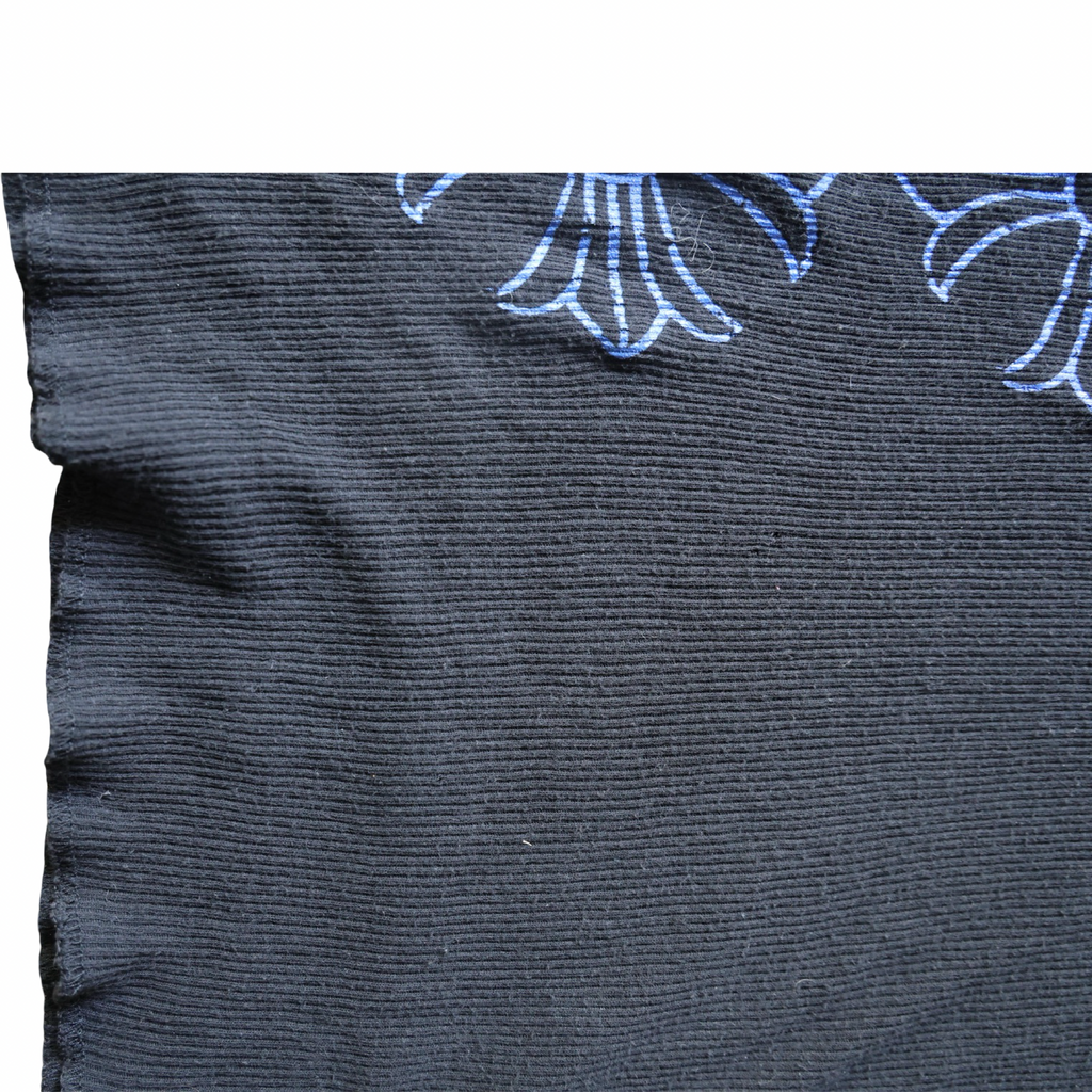 Chrome Hearts Blue Cross Plus Tank Top Black