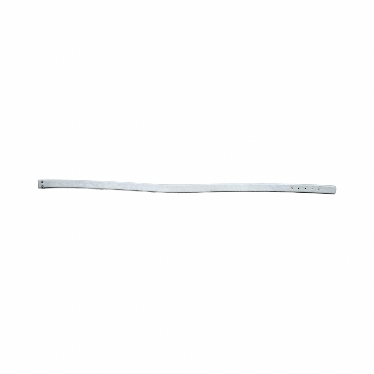 Chrome Hearts Leather Belt Strap White