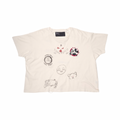 Paly Hollywood Signature Tee Cream