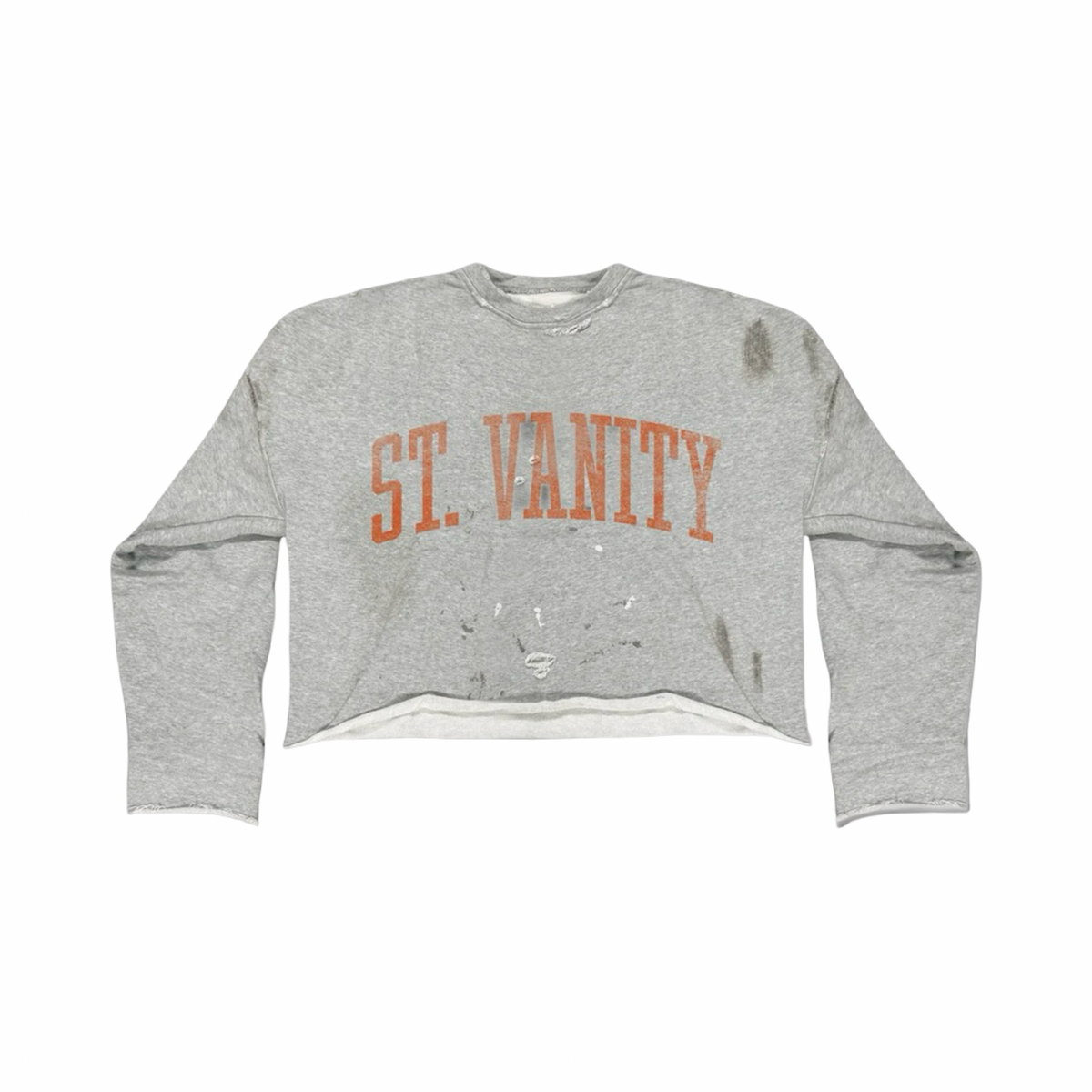 Saint Vanity Miami Hurricanes Exclusive Crewneck Grey