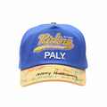 Paly Hollywood F1 Easy Riding Hat Blue/Yellow