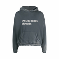 Enfants Riches Déprimés Classic Logo Hoodie Blue Grey