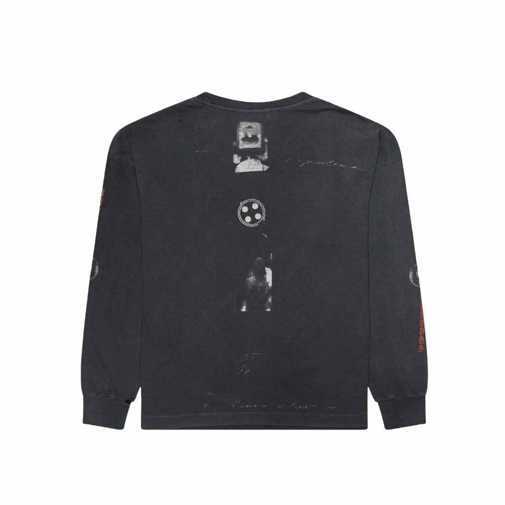 Enfants Riches Déprimés Vintage Black Bathroom Stall Graphic LongSleeve