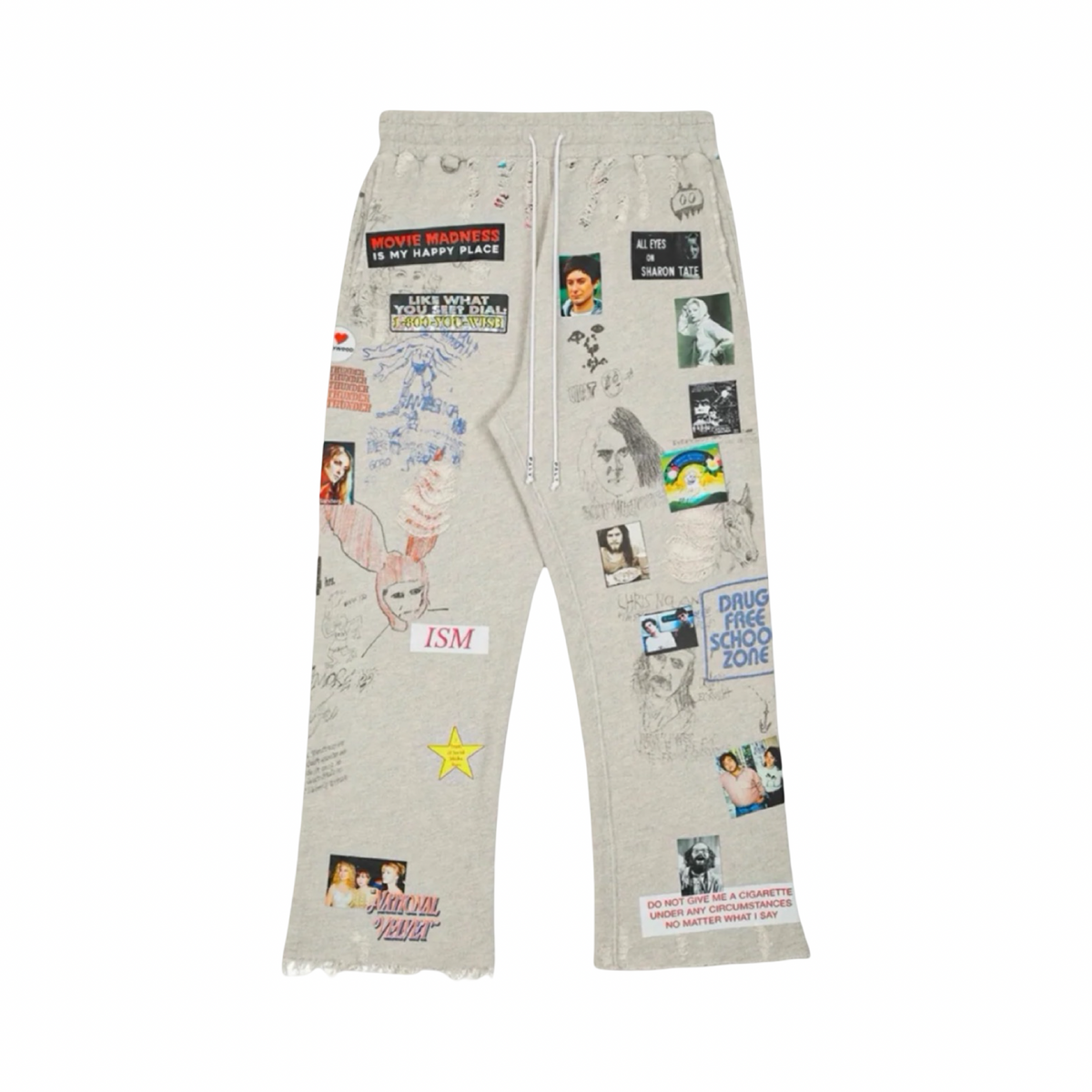Paly Hollywood Movie Madness Sweats Grey