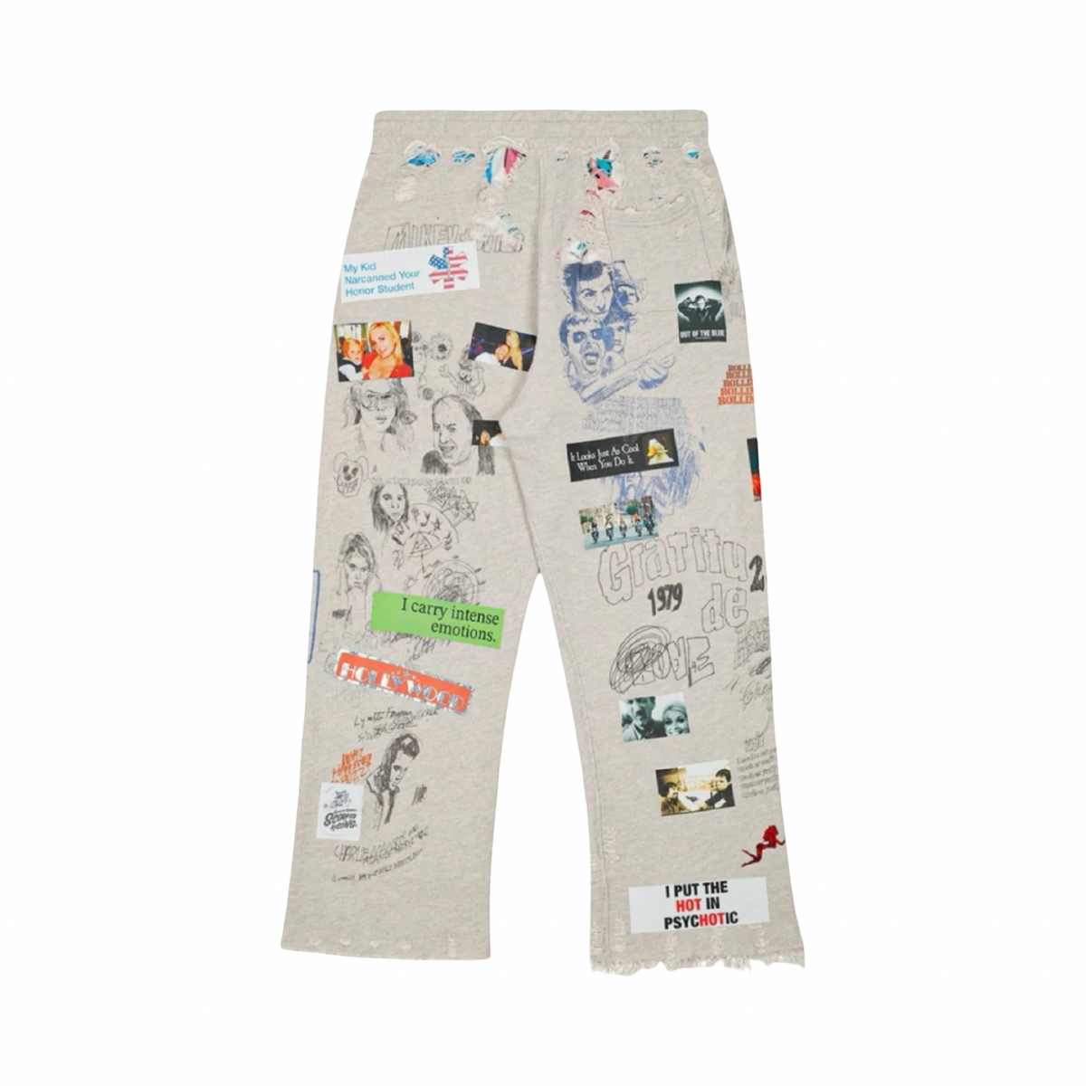 Paly Hollywood Movie Madness Sweats Grey