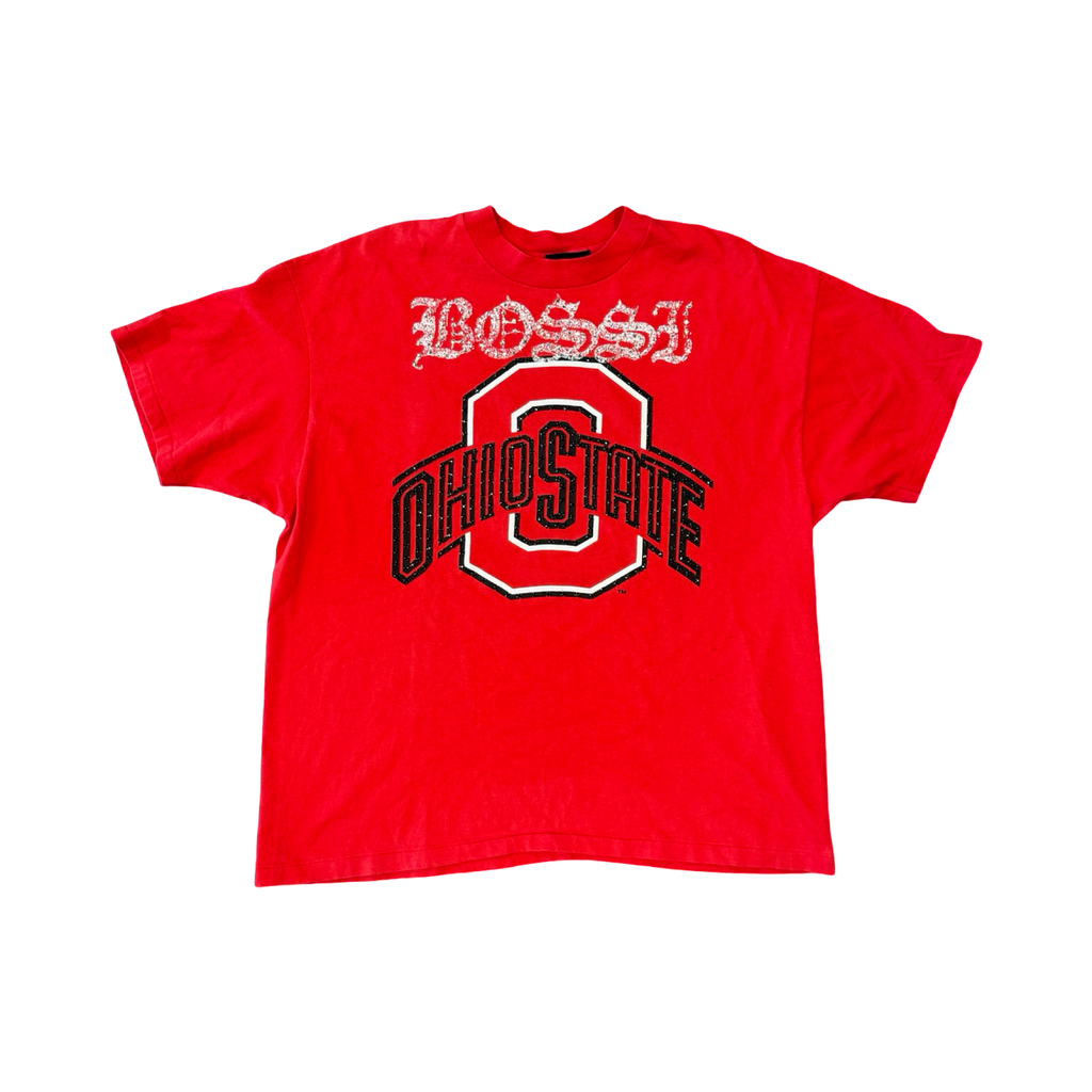 BOSSI Vintage Ohio Sate Tee Red