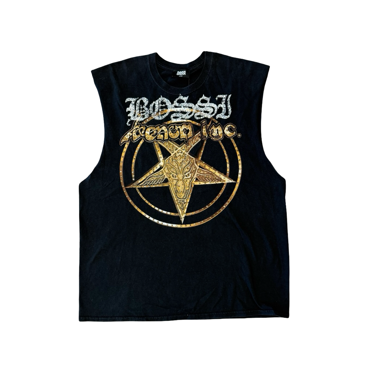 BOSSI Vintage Venom Inc CutOff Tee  Black