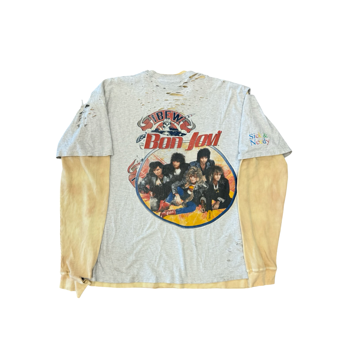 Poorparkerr Bon Jovi Thermal Longsleeve 1 OF 1