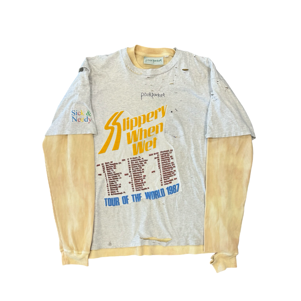 Poorparkerr Bon Jovi Thermal Longsleeve 1 OF 1