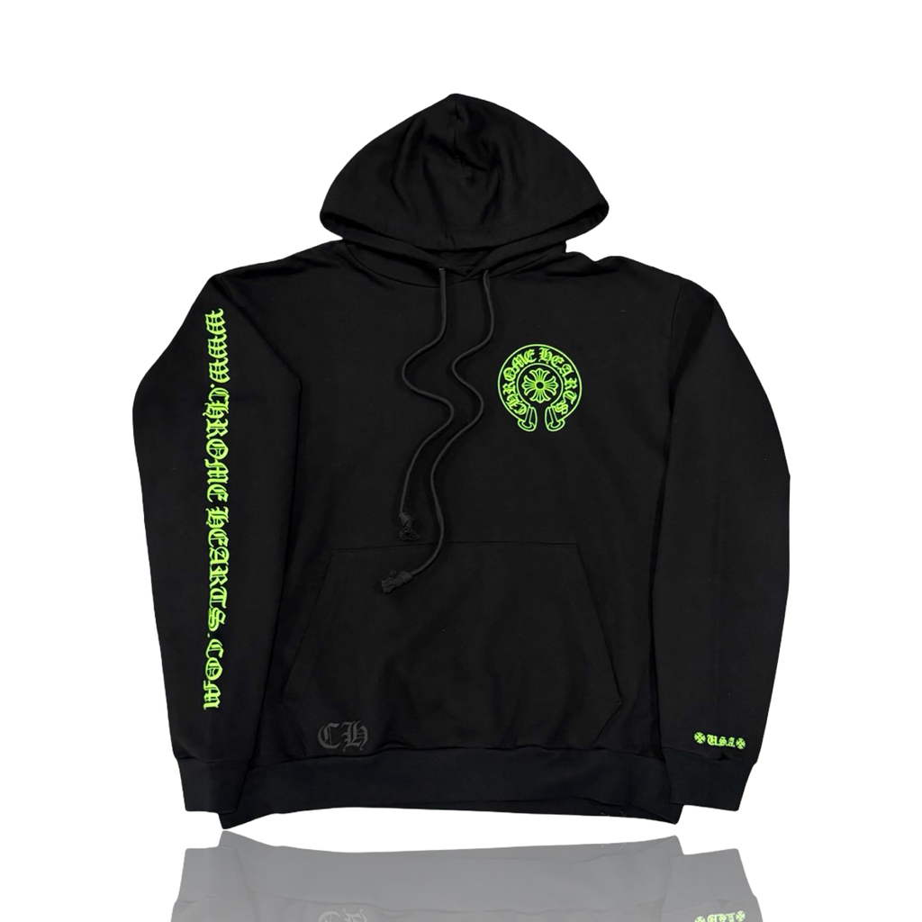 Chrome Hearts 1st Online Exclusive Hoodie Green (Signed By Richard Stark)