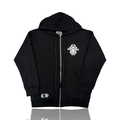 Chrome Hearts Dagger Logo Zip Up Black