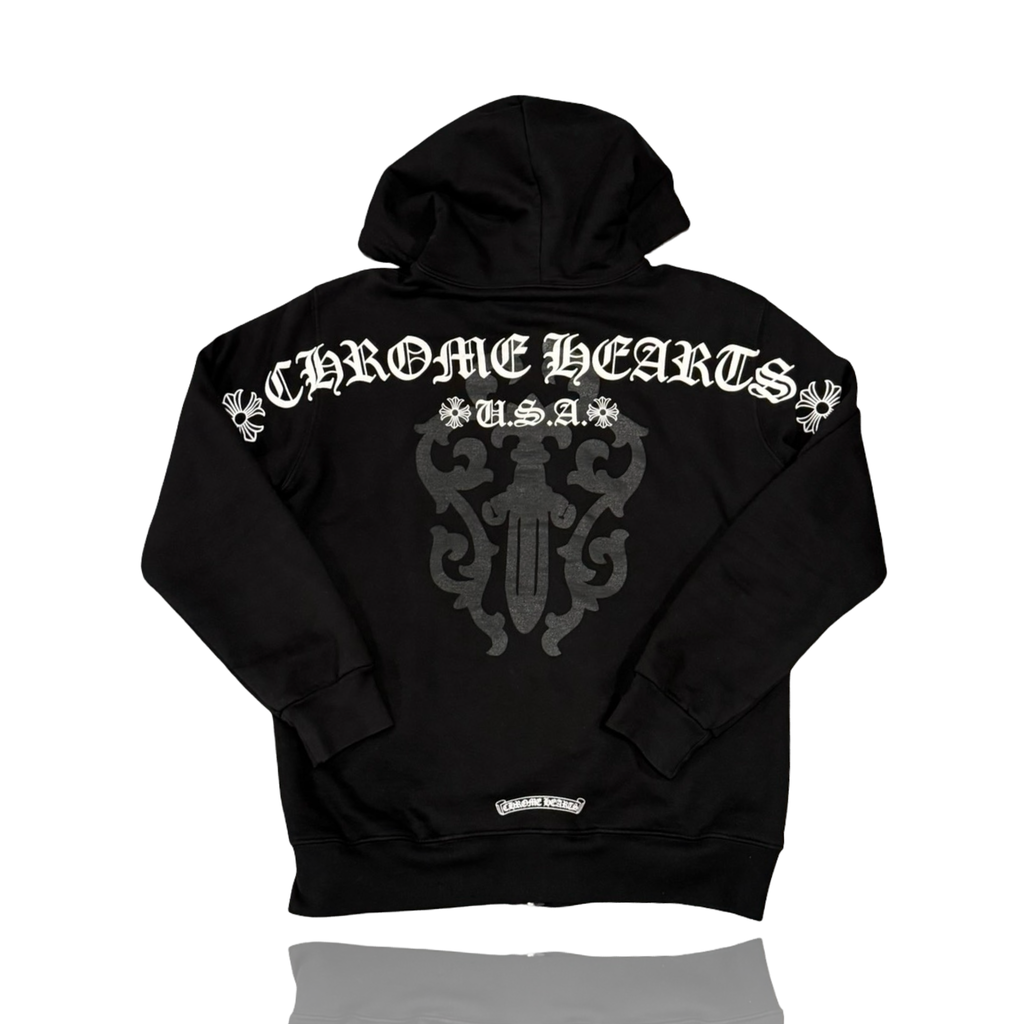 Chrome Hearts Big Dagger Zip Up