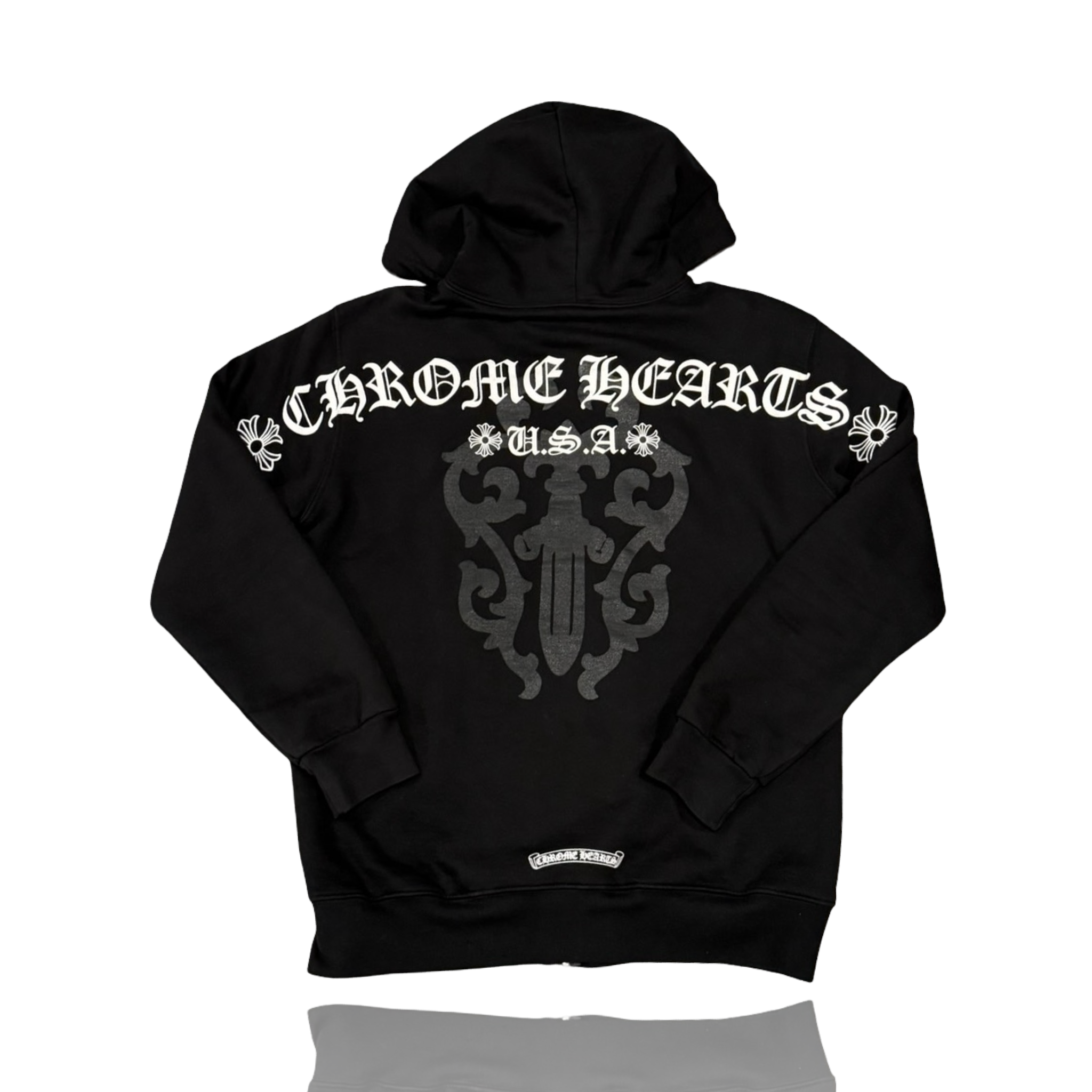 Chrome Hearts Big Dagger Zip Up