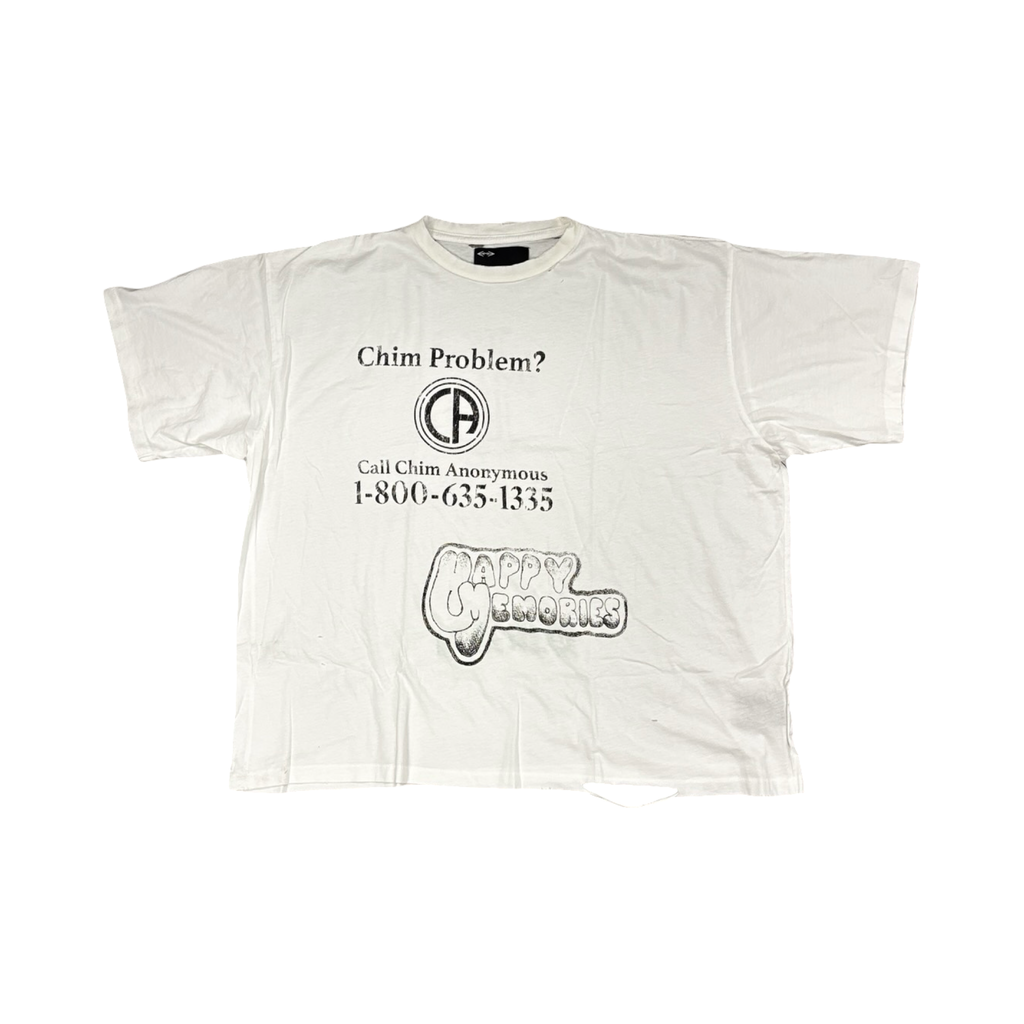 Happy Memories Don't Die Prayer Tee White