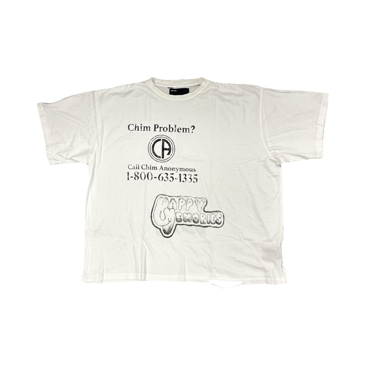 Happy Memories Don't Die Prayer Tee White