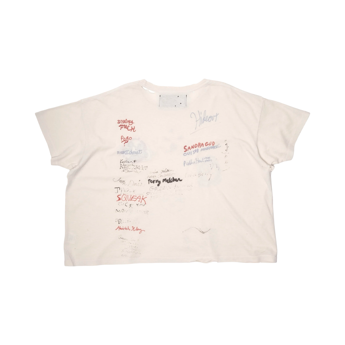 Paly Hollywood Signature Tee Cream