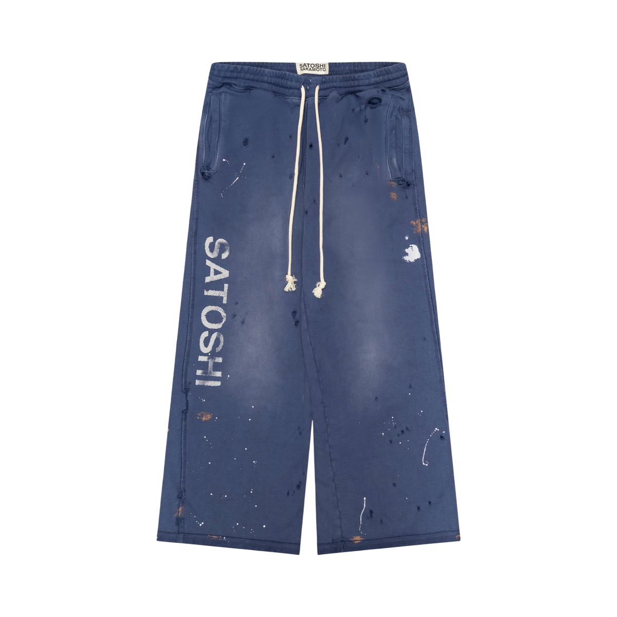 Satoshi Nakamoto Luke Fleece Sweats Blue