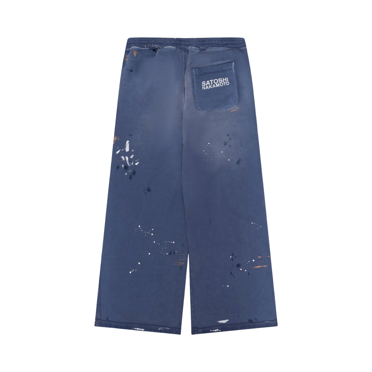 Satoshi Nakamoto Luke Fleece Sweats Blue