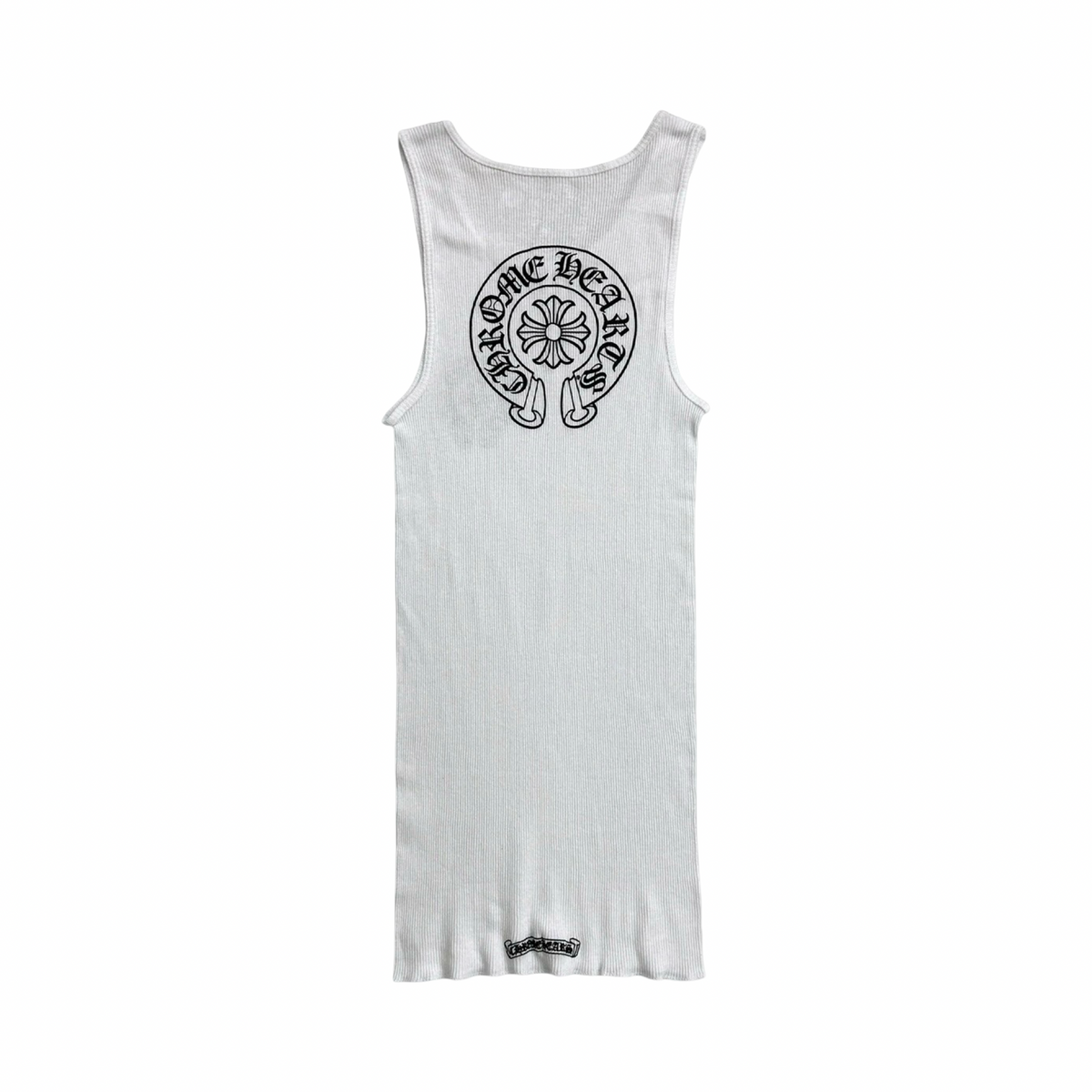 Chrome Hearts Horseshoe White Tank Top