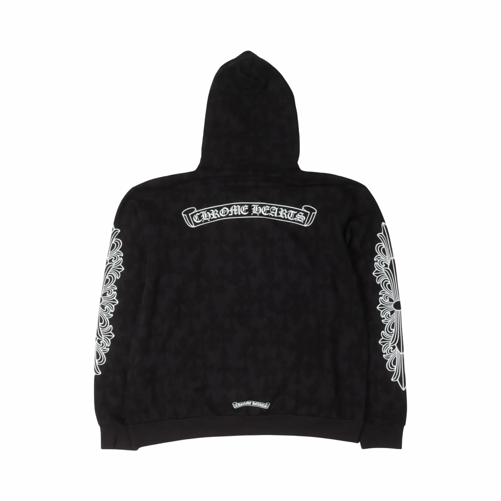 Chrome Hearts Horseshoe Logo Cemetery Hoodie