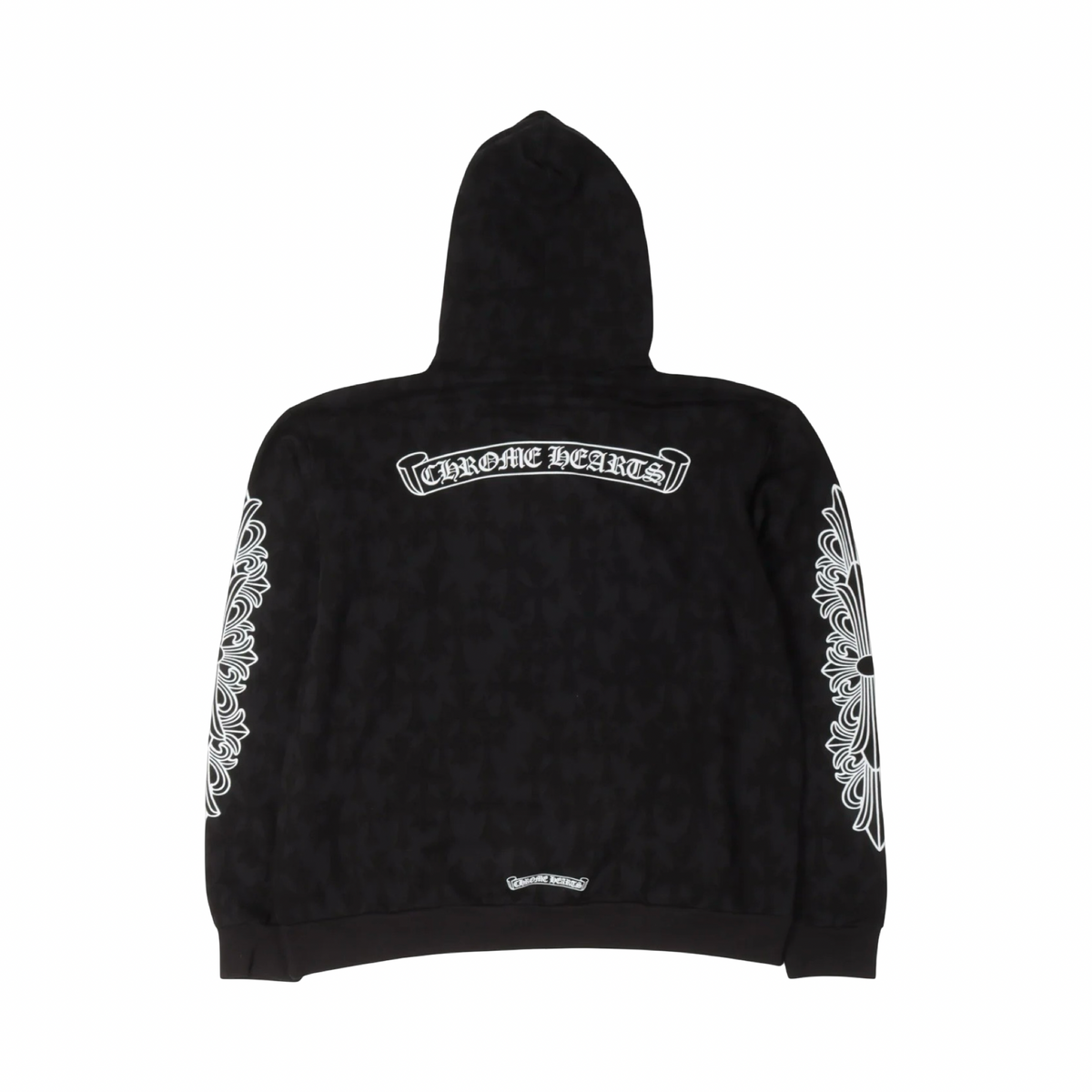 Chrome Hearts Horseshoe Logo Cemetery Hoodie