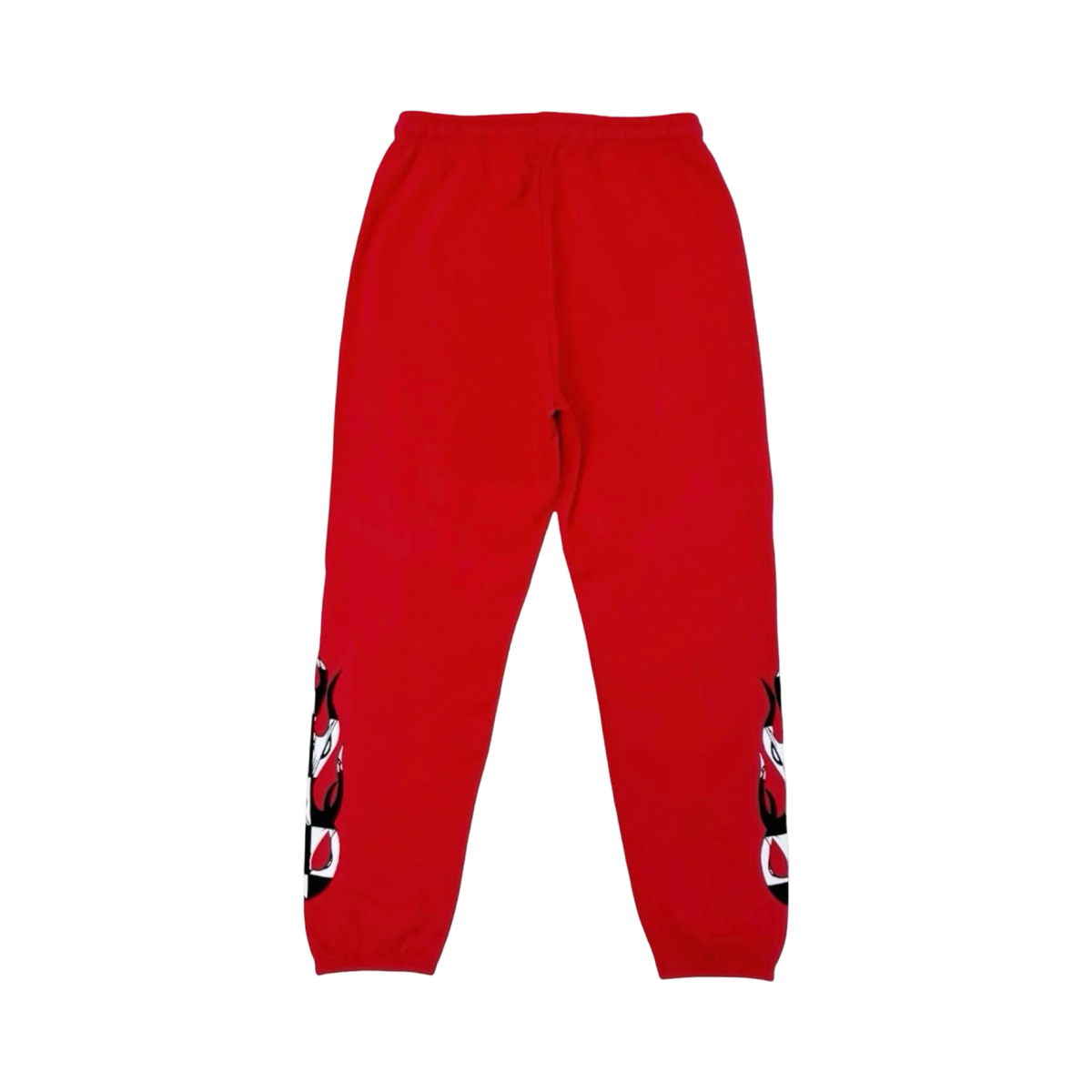 Chrome Hearts x Matty Boy Flame Logo Sweatpants Red