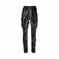 Rick Owens Leather Cargo Pants
