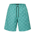 Louis Vuitton Damier Nylon Swim Trunks Teal