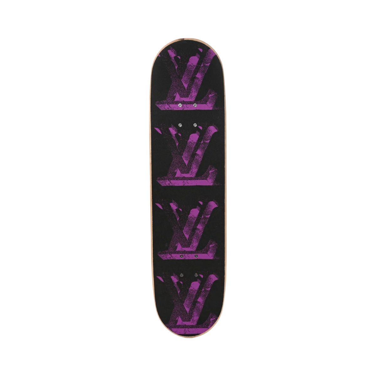 Louis Vuitton Monogram Floral Virgil Abloh Skateboard Deck