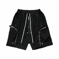 Rick Owens DRKSHDW Bauhaus Shorts Canvas Black