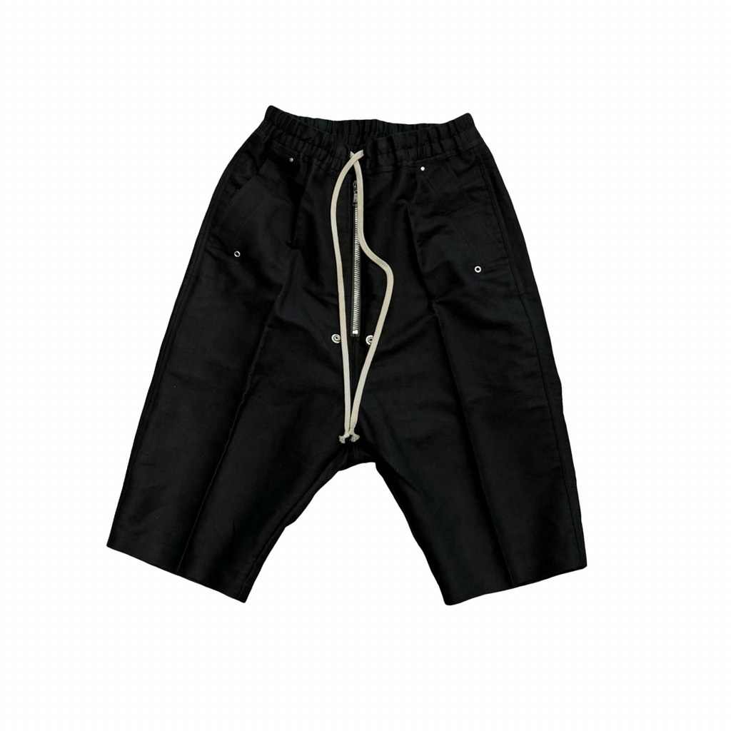 Rick Owens Cargobela 3/4 Shorts Black