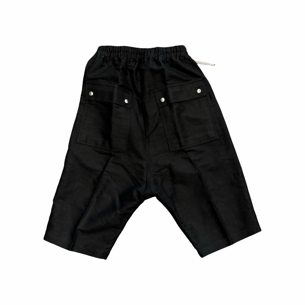 Rick Owens Cargobela 3/4 Shorts Black